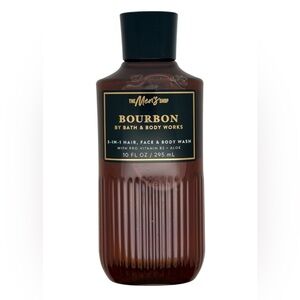 Bath & Body Works Bourbon 3-in-1 Cleanser For Hair, Face & Body